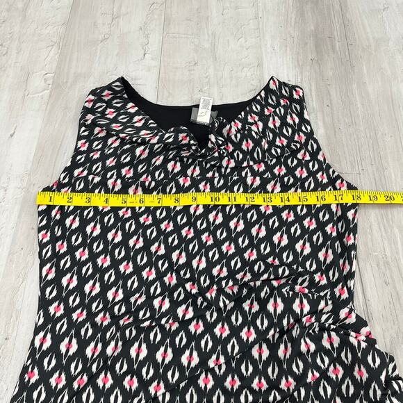 Athleta Inverse Reversible Drape Neck Sleeveless Black Pink - Picture 10 of 12